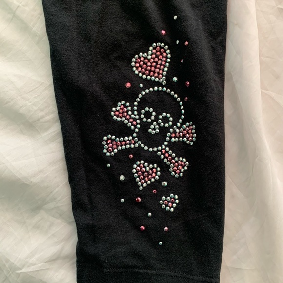 little girls skull leggings - Picture 2 of 6